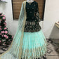 Launching New Designer Wedding Wear Look Top-Lehenga & Dupatta Set.