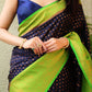 LAUNCHING NEW YEAR NEW DESIGNE IN LICHI SILK SAREE WITH SELF WEAVING BUTTI.