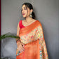 Launching Pure Kanchipuram Kalamkari Printed Saree.