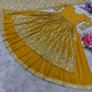 Launching New Designer Party Wear Look Fancy Gown & Dupatta Set.