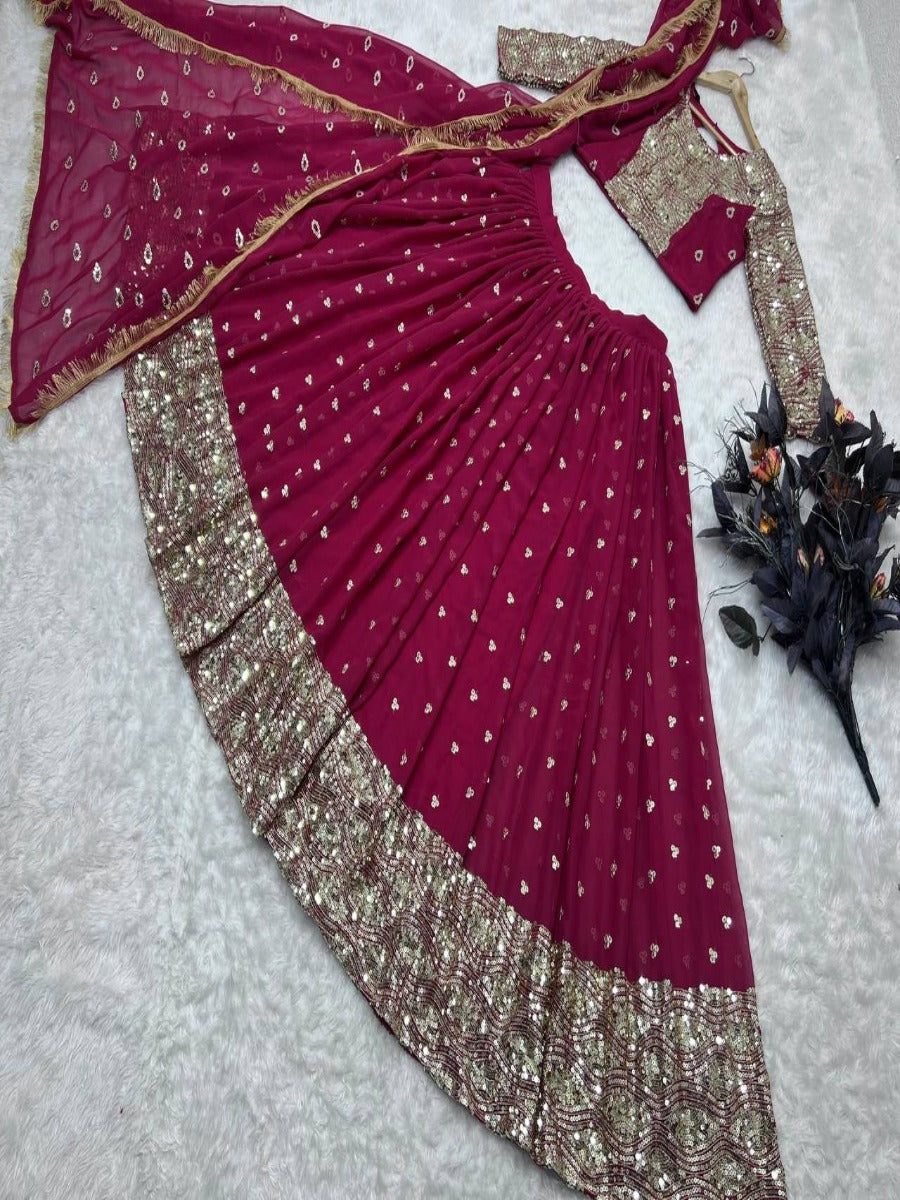 Presenting Festive Season Wedding Collection Lehenga Choli For Women.