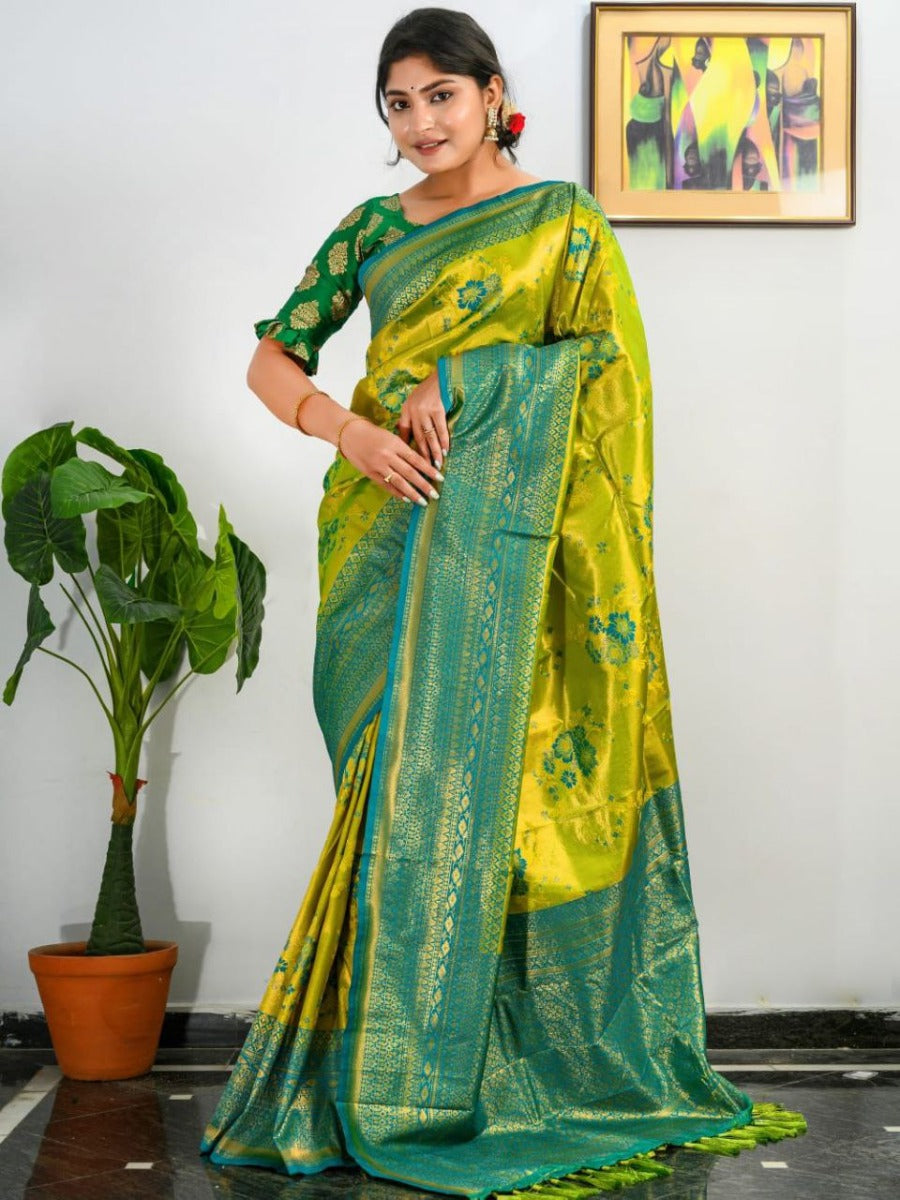 Pura Kanjivaram Silk Saree