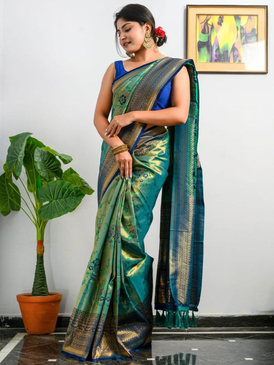 Pura Kanjivaram Silk Saree